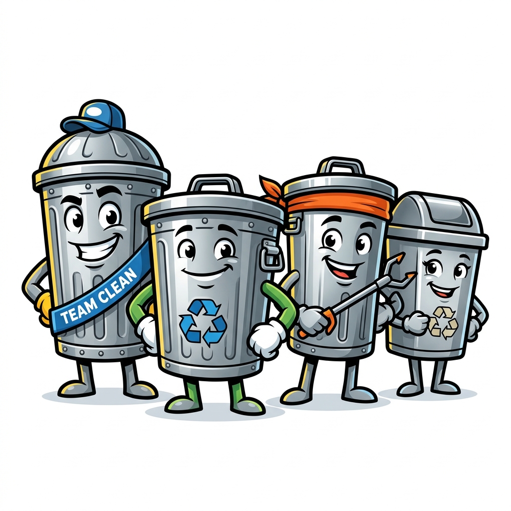 Original Panda multiple-bin illustration
